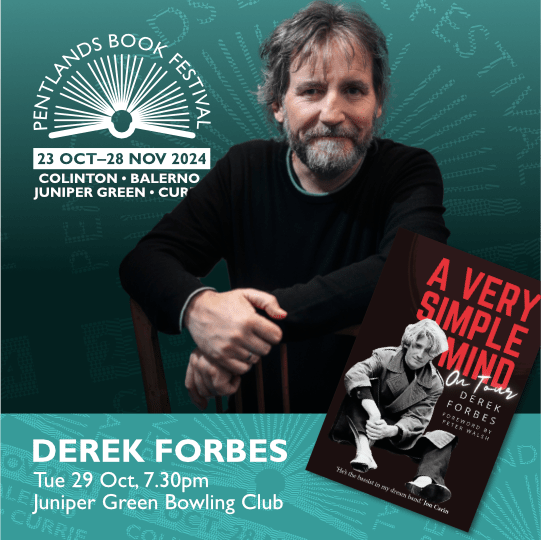 Derek Forbes event advert