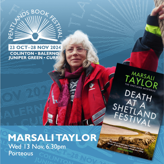 Marsali Taylor event advert