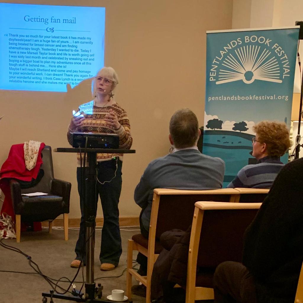 Marsali Taylor talking