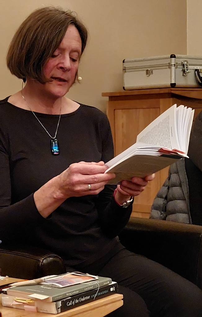 Linda Cracknell reading